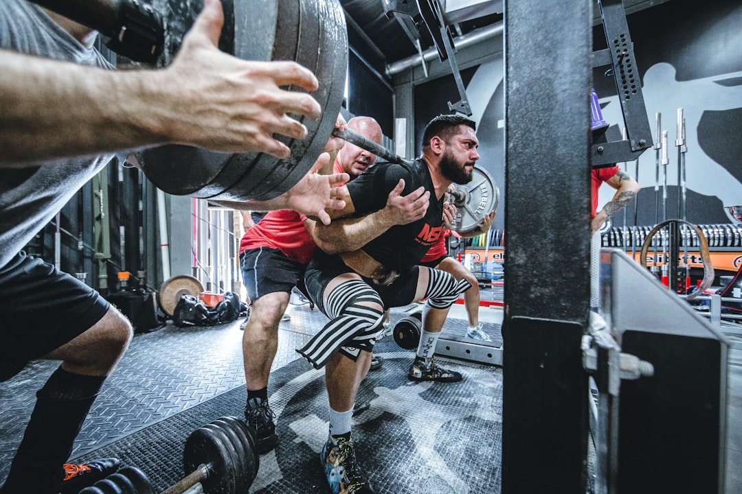 Overhead carry weight training for shoulder stability and core strength