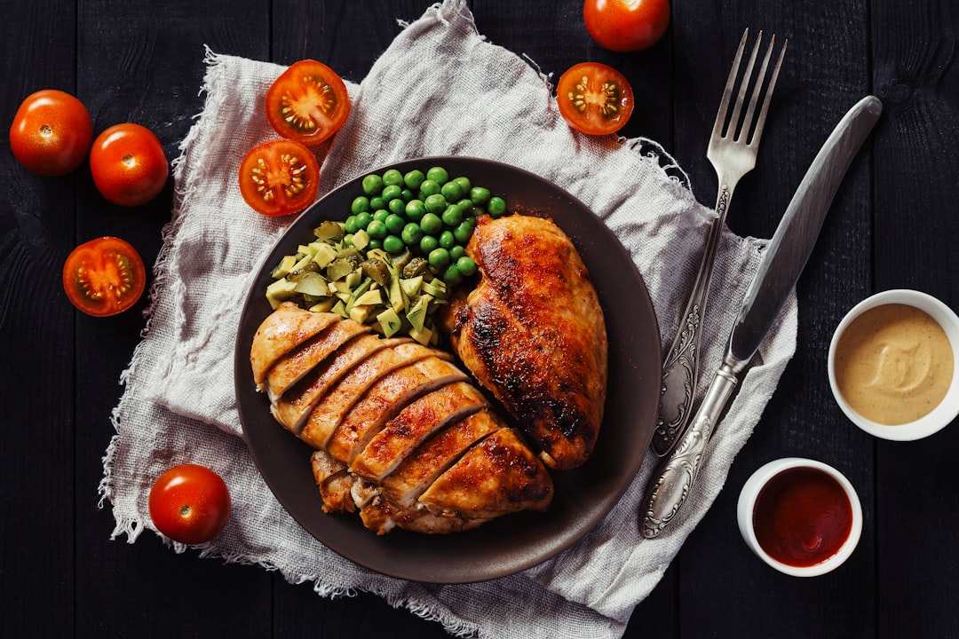 High protein healthy meal