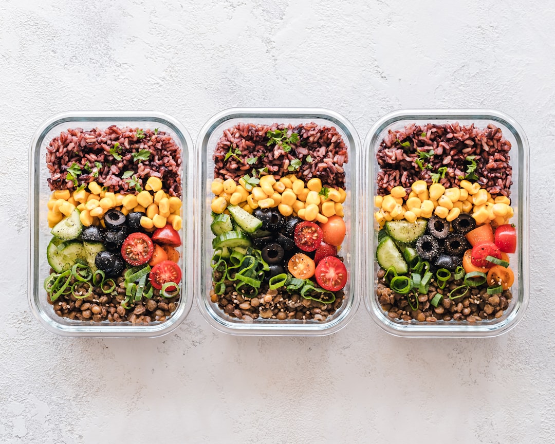 High protein healthy meal