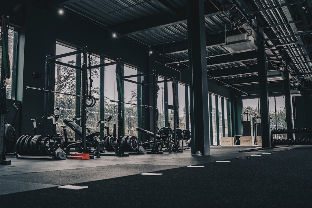 High intensity interval training gym workout